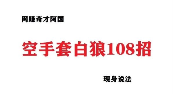 阿国《空手套白狼108招》